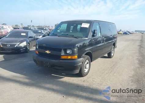 2017 Chevrolet Express 2500 Work Van from USA, damaged, VIN 1GCWGAFF4H1302971